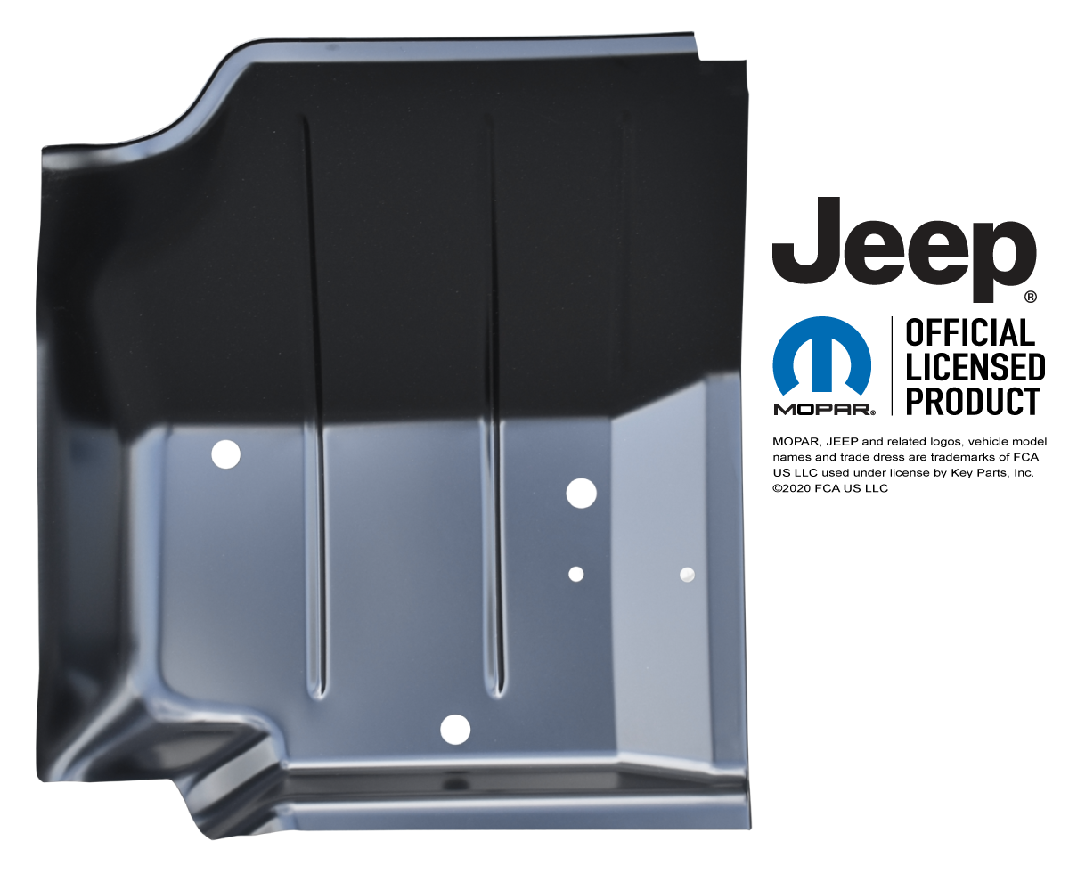 Stamped Steel Front Floor Pan for Passenger Side