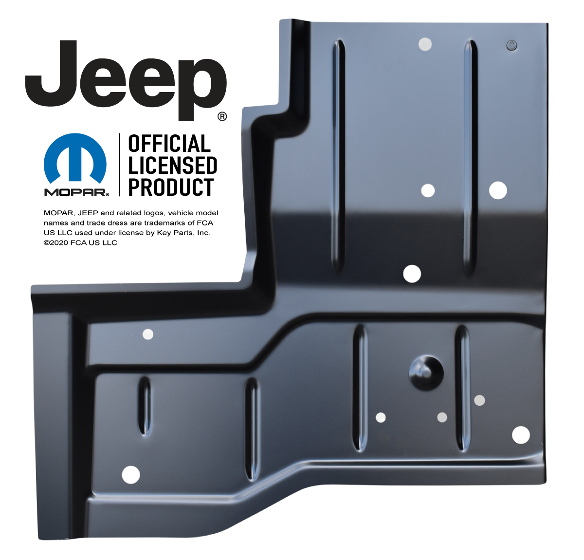 Stamped Steel Original Replacement Floor Pans