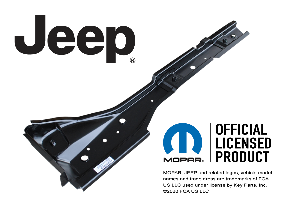 Full Torque Box/Front Floor Brace, Driver and Passenger Side Pair 97-06 Jeep Wrangler TJ