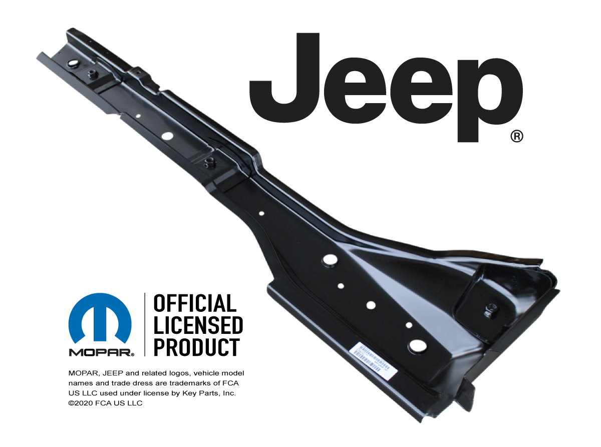 Full Torque Box/Front Floor Brace, Driver and Passenger Side Pair 97-06 Jeep Wrangler TJ