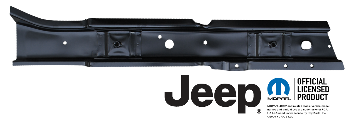 Stamped Steel Floor Pan Brace Pair