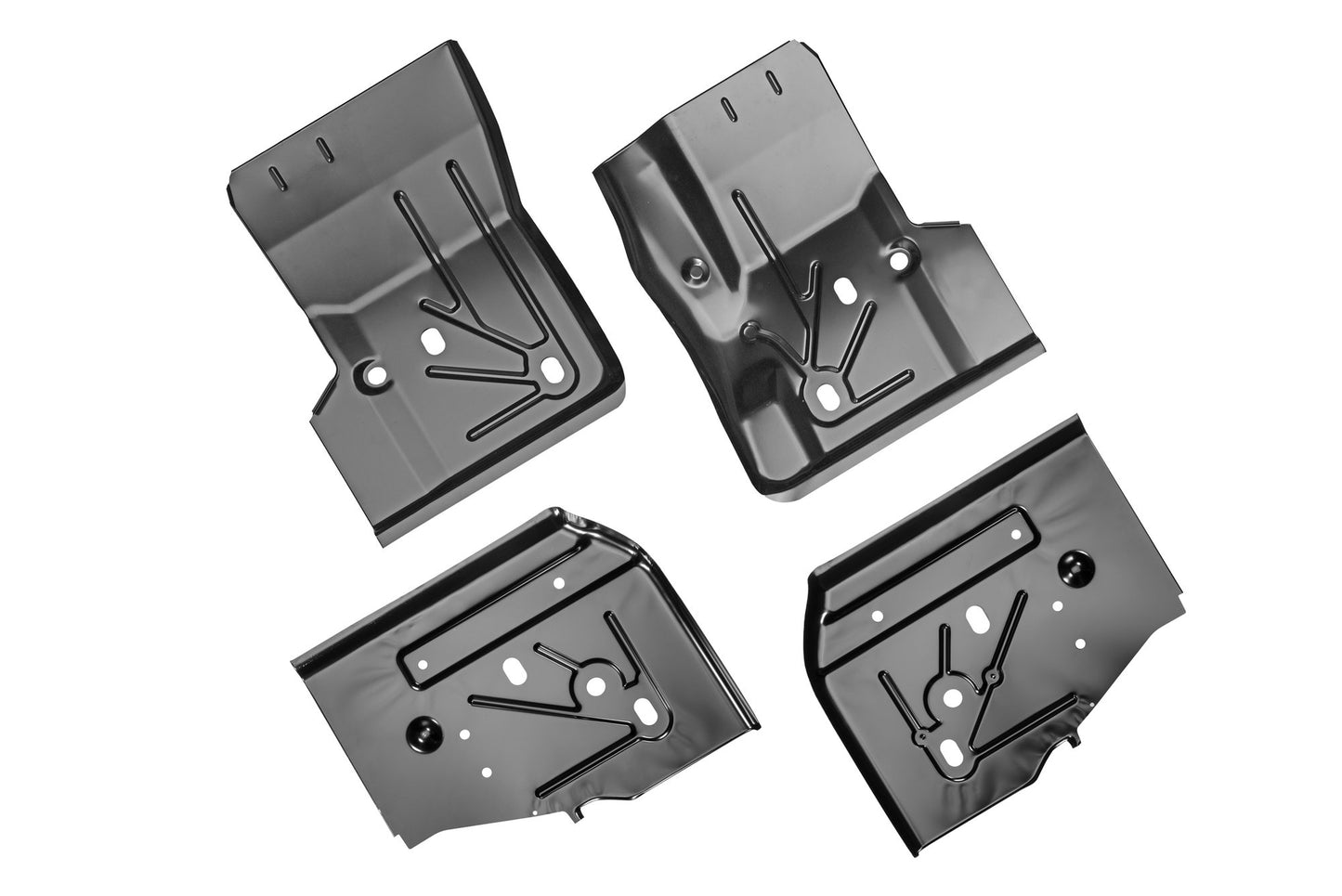 Original Replacement Stamped Steel 4pc Floor Section Kit 97-06 Jeep Wrangler TJ