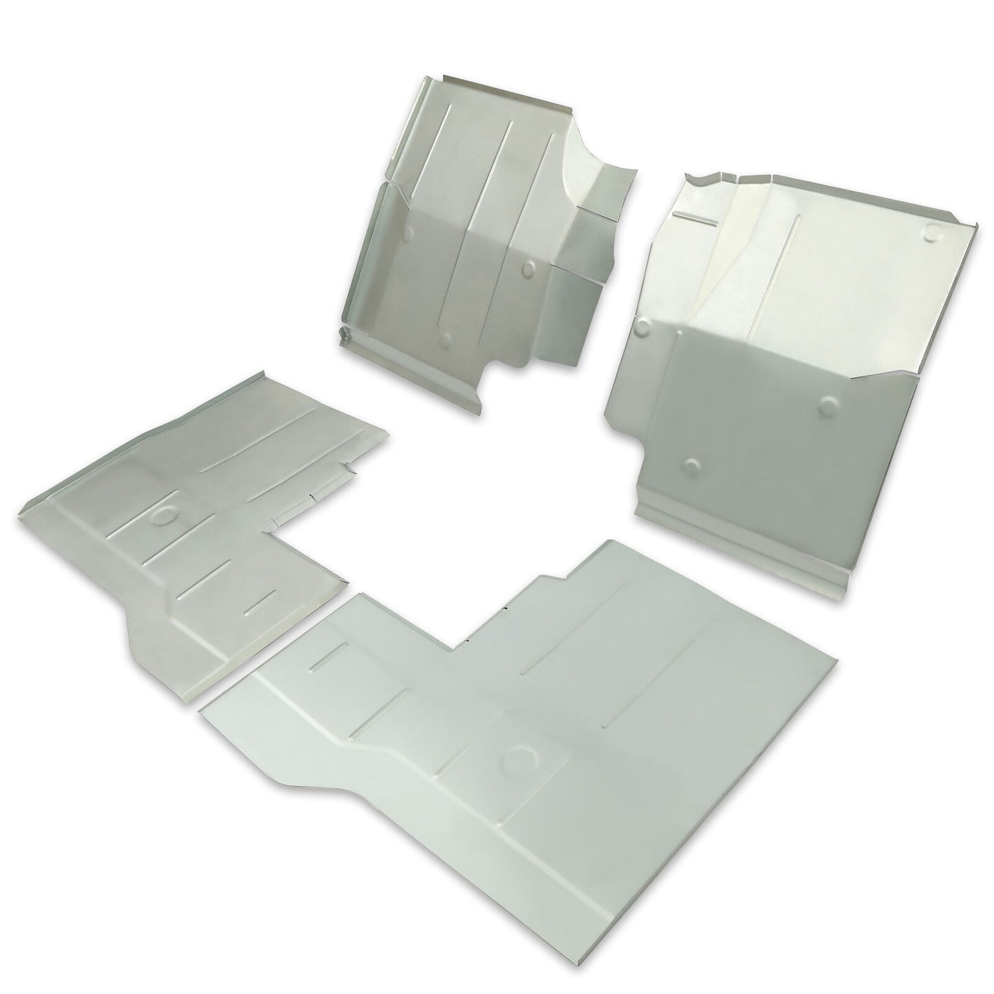 Jeep CJ7 CJ8 Scrambler & YJ Wrangler 1976-1996 Front & Rear Floor Pan Kit