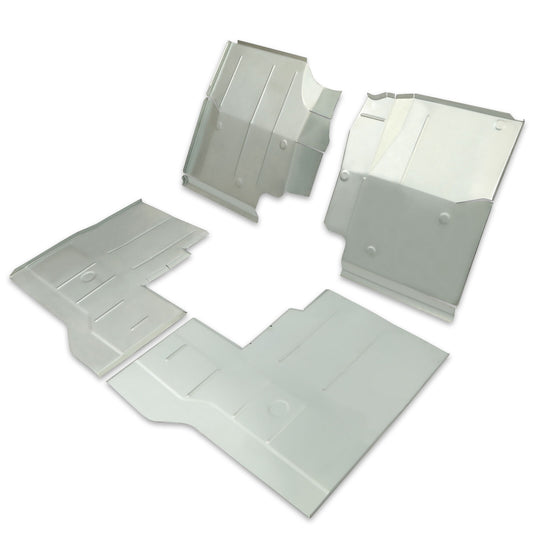 Jeep CJ7 CJ8 Scrambler & YJ Wrangler 1976-1996 Front & Rear Floor Pan Kit