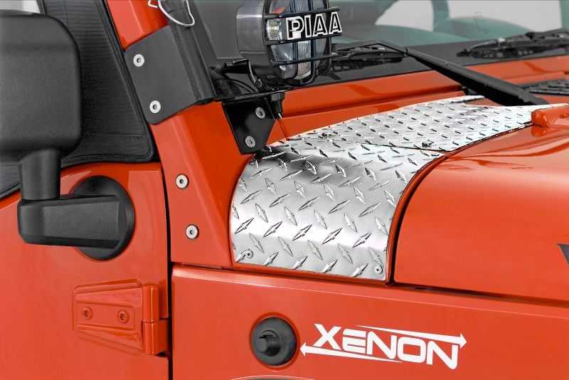 Outer Cowl Covers for 07-18 Jeep Wrangler JK