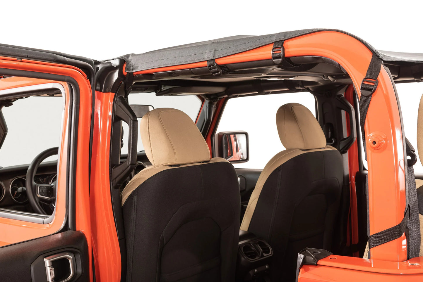 Bimini Plus Summer Top in MasterTwill Fabric for Jeep Gladiator JT
