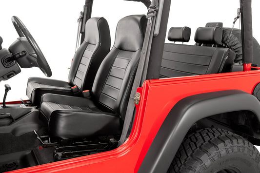 Heritage Premium Front Seats Pair Black