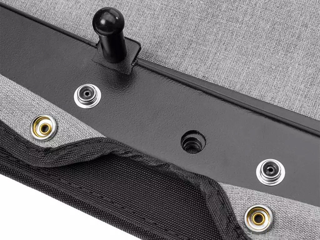 Rugged Ridge 13594.36 Savannah Brief Top in Black Diamond Sailcloth for 20-23 Jeep Gladiator JT