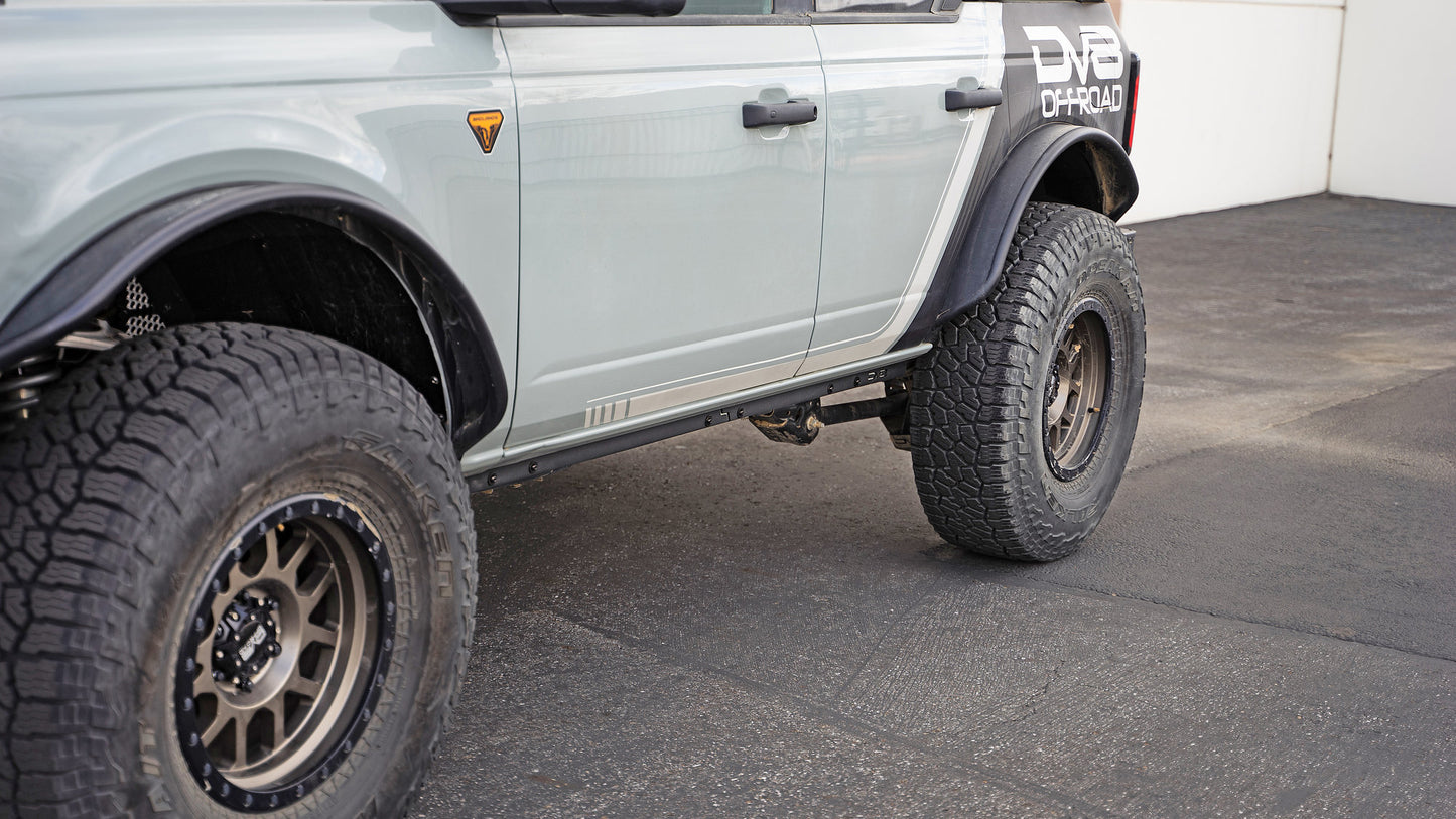 DV8 Offroad SRBR-03 Pinch Weld Covers for 21-25 Ford Bronco 4-Door