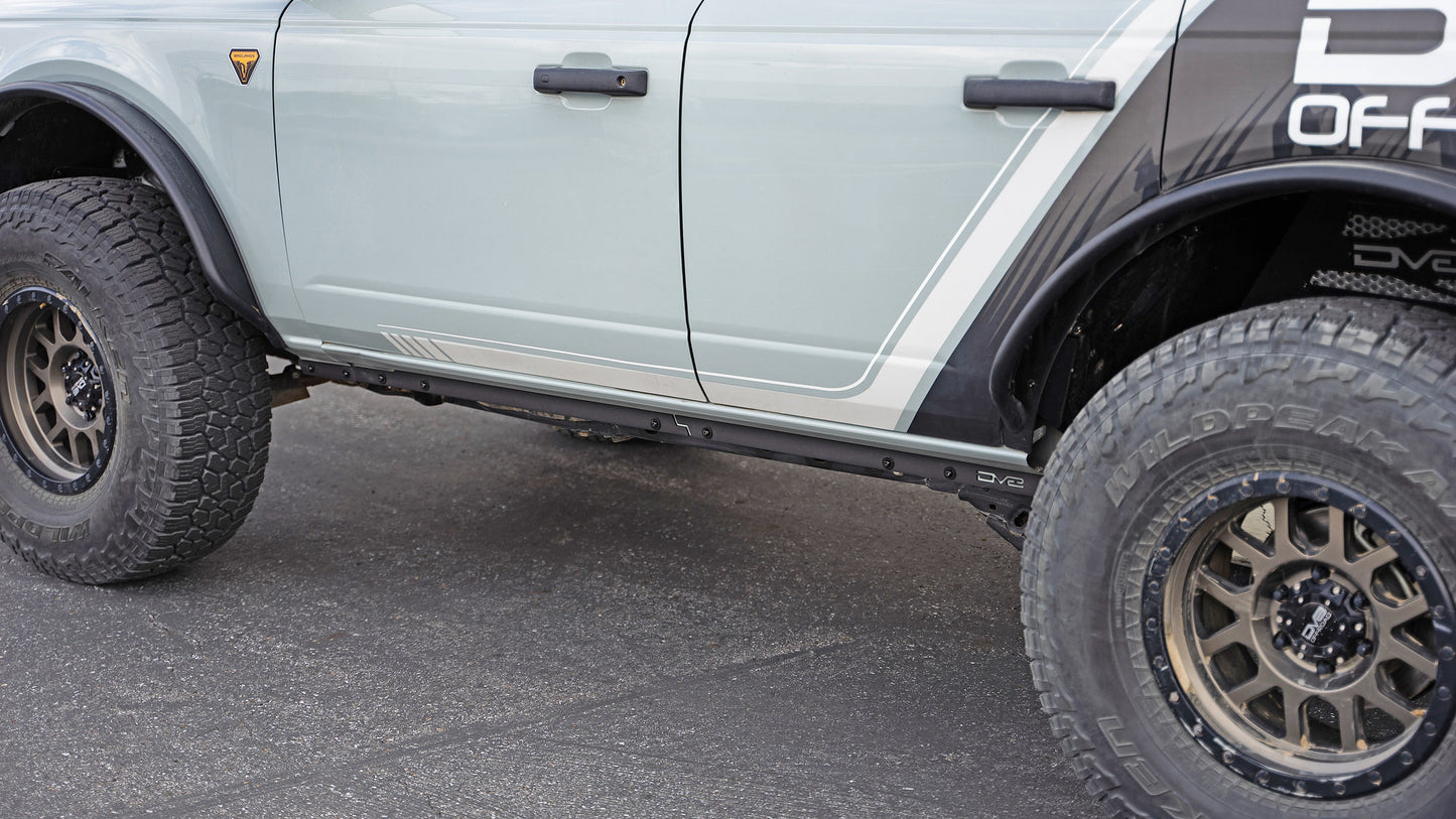 DV8 Offroad SRBR-03 Pinch Weld Covers for 21-25 Ford Bronco 4-Door