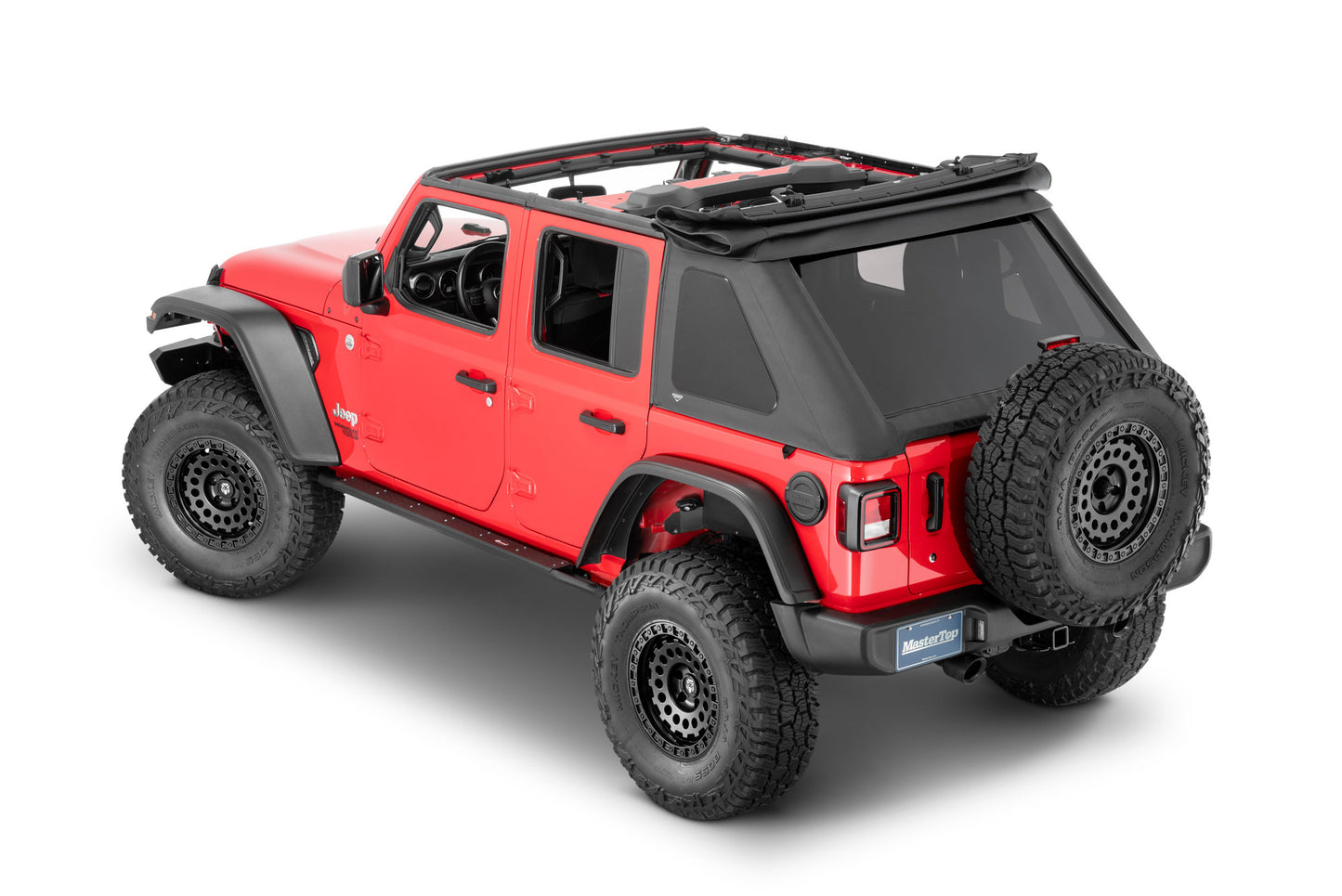 Fastback Soft Top Black Diamond for 18-21 Jeep Wrangler JL (Copy)