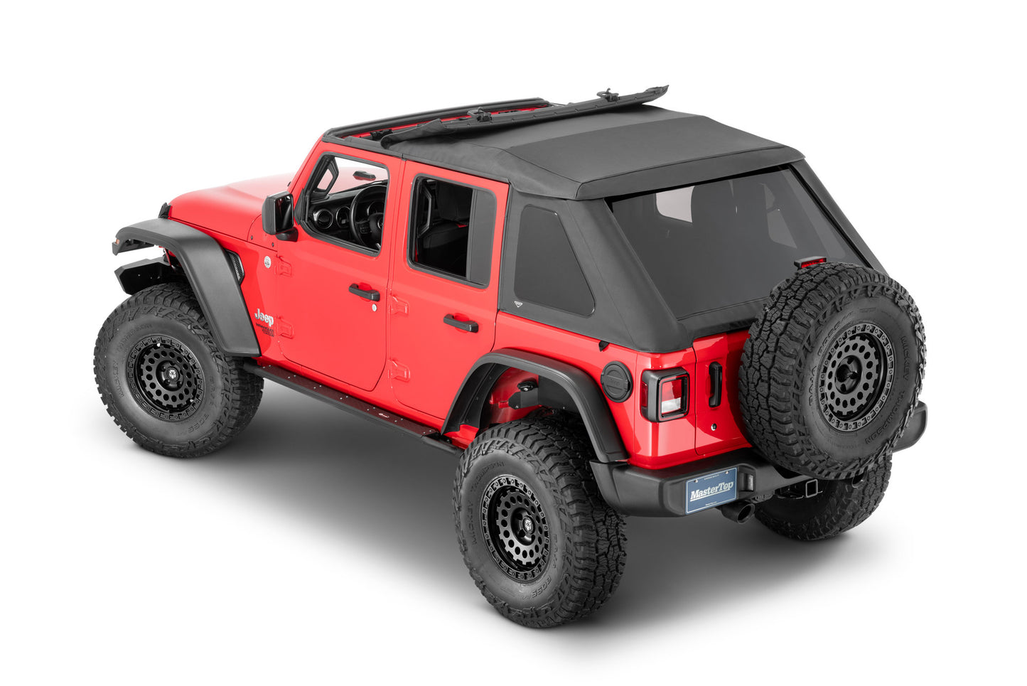 Fastback Soft Top Black Diamond for 18-21 Jeep Wrangler JL (Copy)