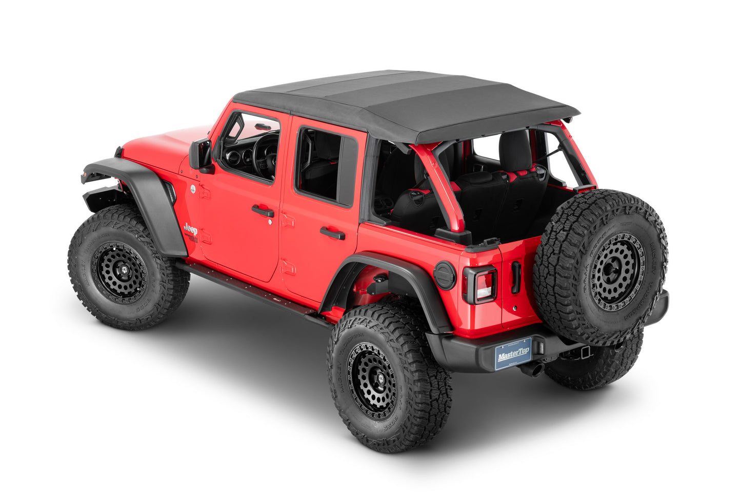Fastback Soft Top Black Diamond for 18-21 Jeep Wrangler JL (Copy)
