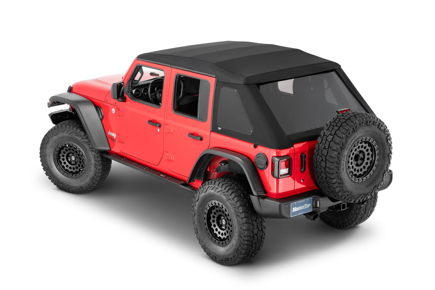 Fastback Soft Top Black Diamond for 18-21 Jeep Wrangler JL (Copy)