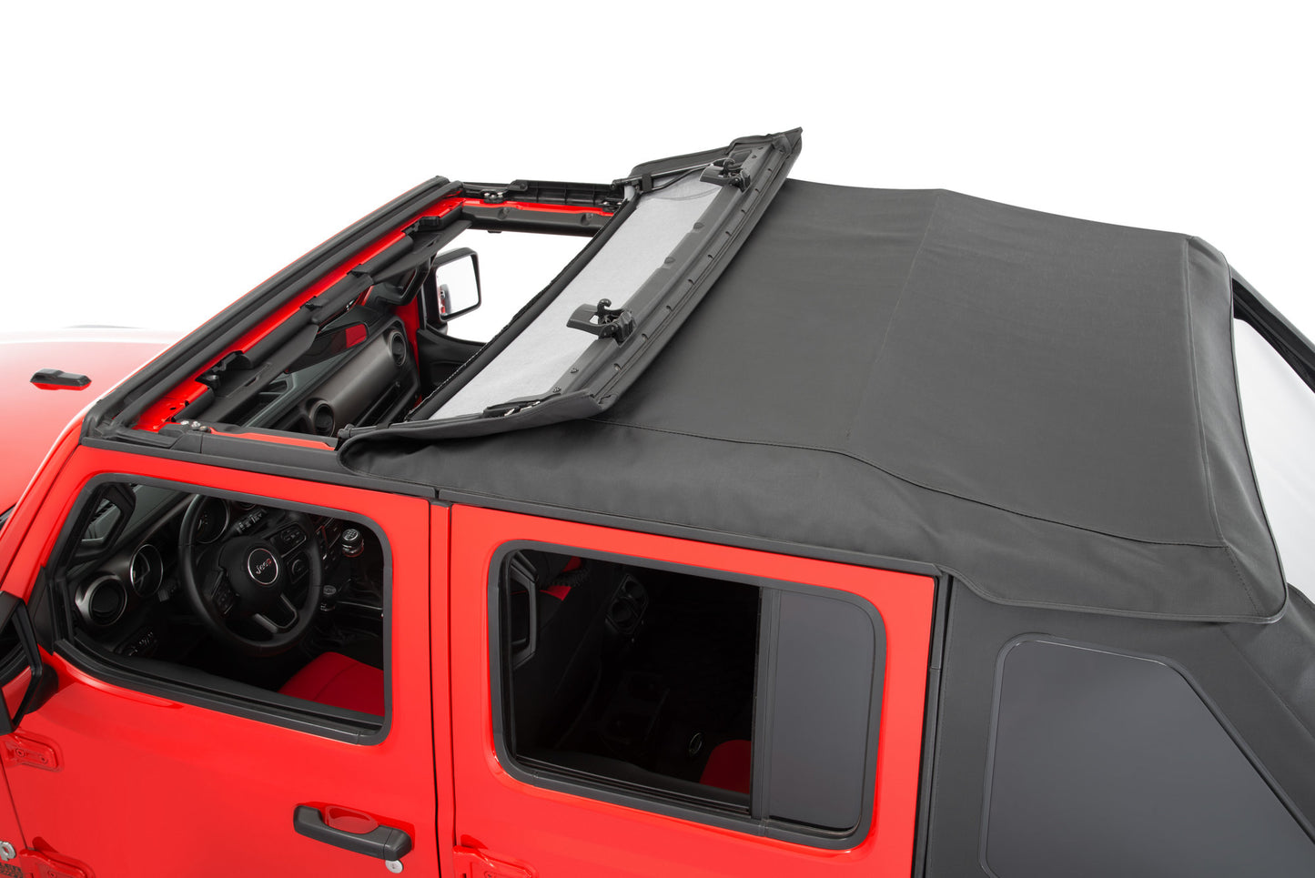 Fastback Soft Top Black Diamond for 18-21 Jeep Wrangler JL (Copy)