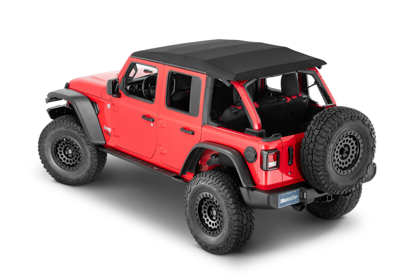 Fastback Soft Top Black Diamond for 18-21 Jeep Wrangler JL (Copy)