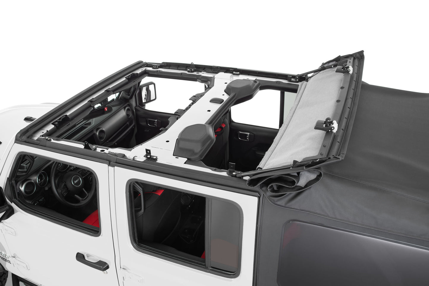 Complete Soft Top Kit for 18-24 Jeep Wrangler JL Unlimited