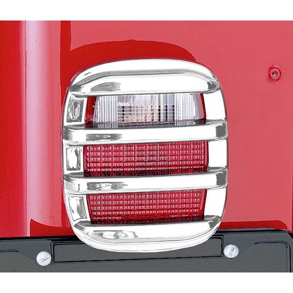 Rib Taillight Protectors for 76-06 Jeep CJ-5, CJ-7, CJ-8 Scrambler & Wrangler YJ, TJ, Unlimited