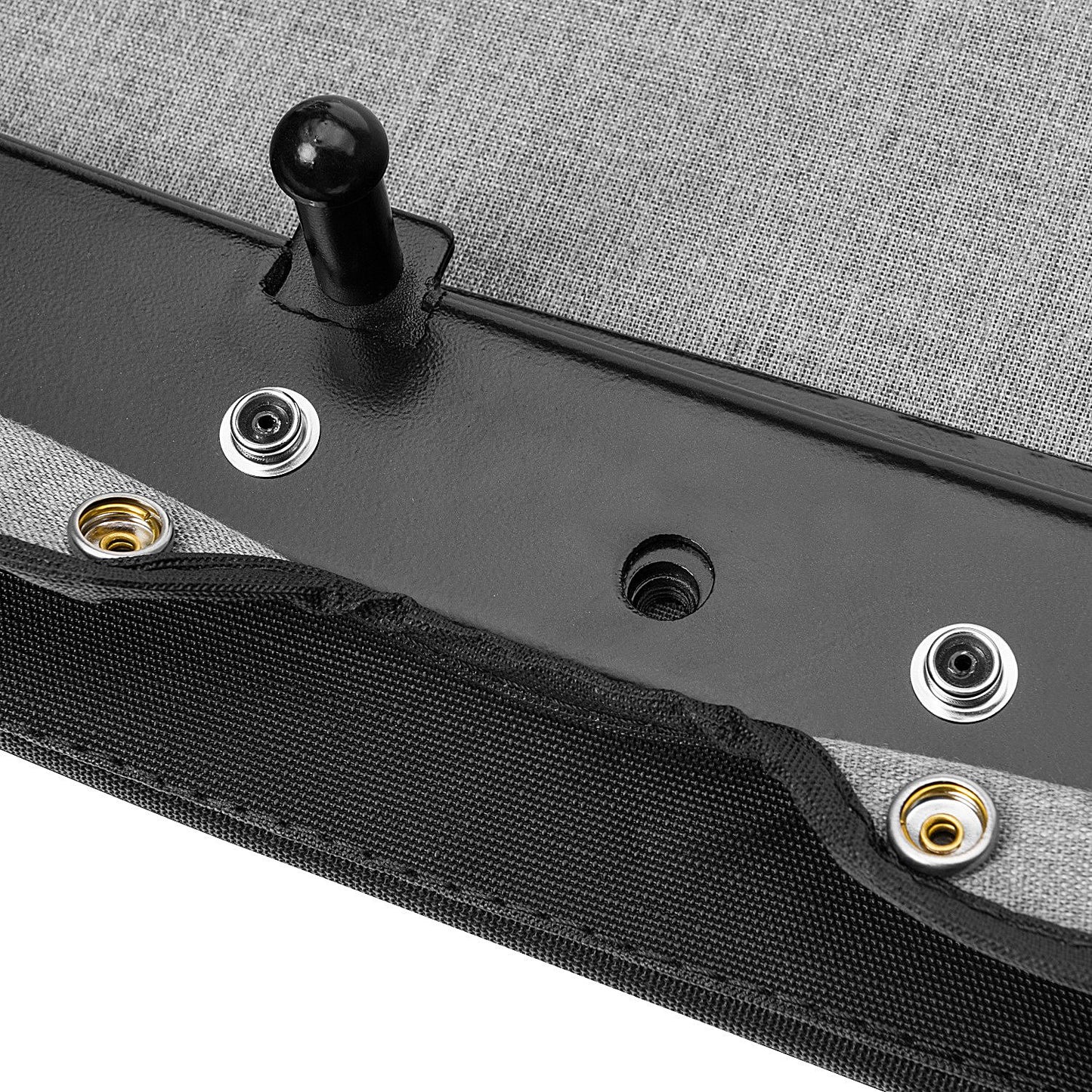 Savannah Brief Top in Black Diamond Sailcloth for 18-23 Jeep Wrangler JL Unlimited 4-Door