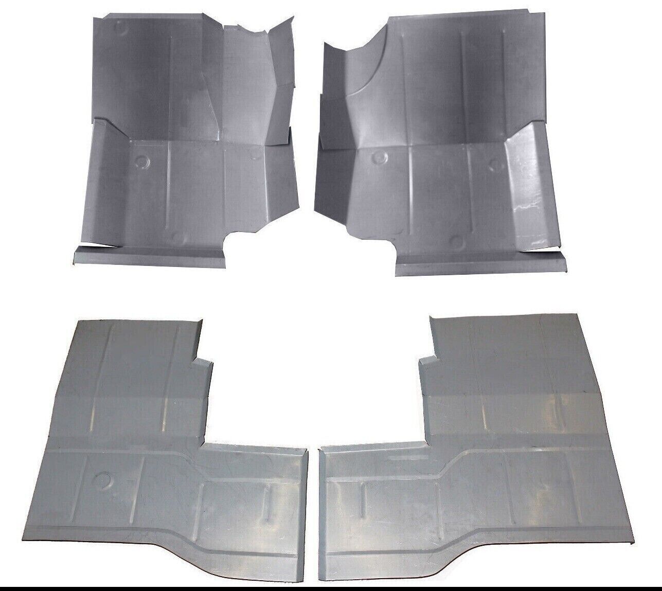 1976-1996 Jeep CJ7,CJ8 Scrambler & YJ Wrangler Front & Rear Floor Pan, Kit
