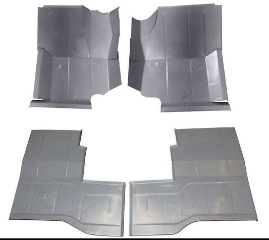 1976-1996 Jeep CJ7,CJ8 Scrambler & YJ Wrangler Front & Rear Floor Pan, Kit