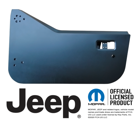 Driver Side Half Steel Door 97-02 Jeep Wrangler TJ