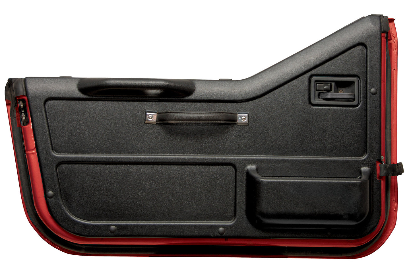 Replacement Door Panel Pair for 87-95 Jeep Wrangler YJ 1/2 Steel Doors