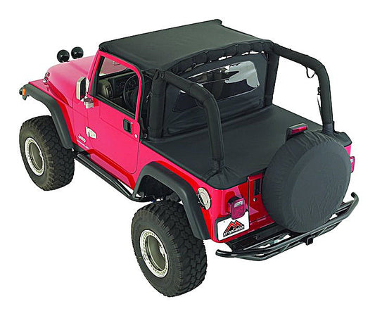 Coverall Kit in Black Denim for 87-91 Jeep Wrangler YJ