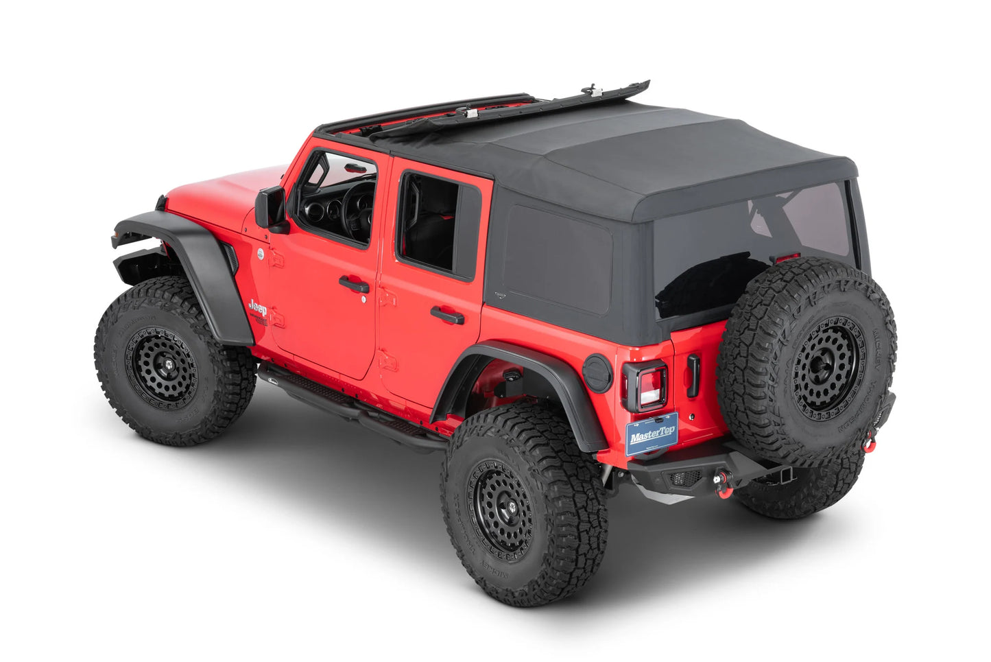 Complete Soft Top in MasterTwill for 18-26 Jeep Wrangler JL Unlimited
