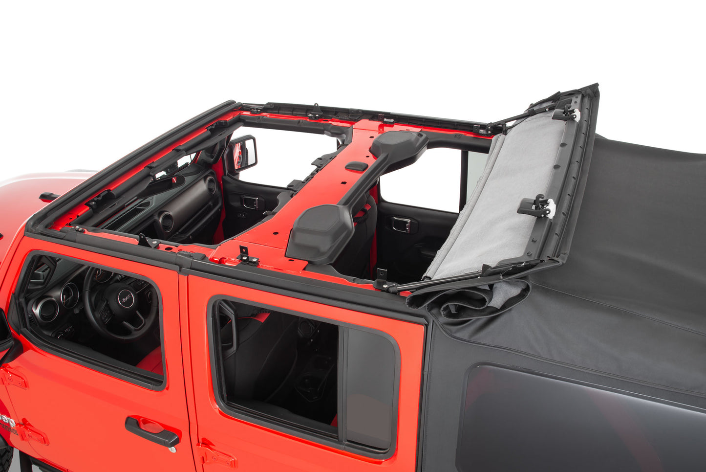 Complete Soft Top in MasterTwill for 18-26 Jeep Wrangler JL Unlimited