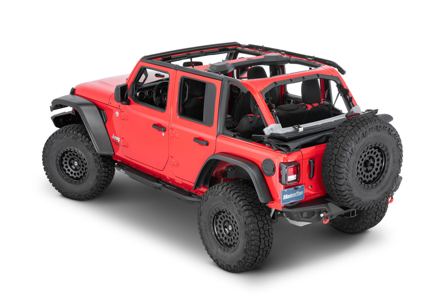 Complete Soft Top in MasterTwill for 18-26 Jeep Wrangler JL Unlimited