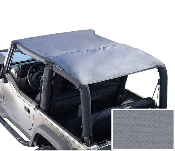 Sun Top Plus in Black Denim for 76-91 Jeep CJ-7 & Wrangler YJ