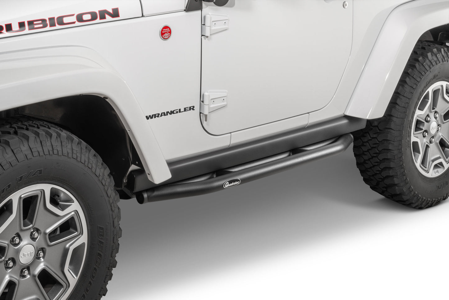 QRC Rock Sliders for 07-18 Jeep Wrangler Rubicon JK 2-Door
