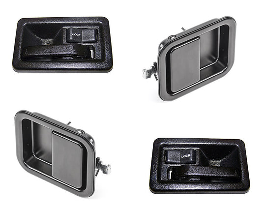 Complete Door Handle Kit for 82-95 Jeep CJ & Wrangler YJ, 97-06 Wrangler TJ