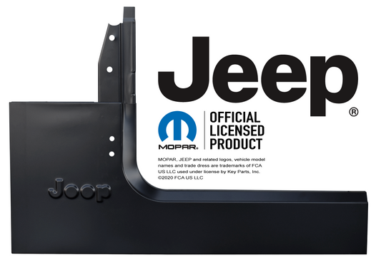 A-Pillar Quarter Panel for Driver Side on 87-95 Jeep Wrangler YJ