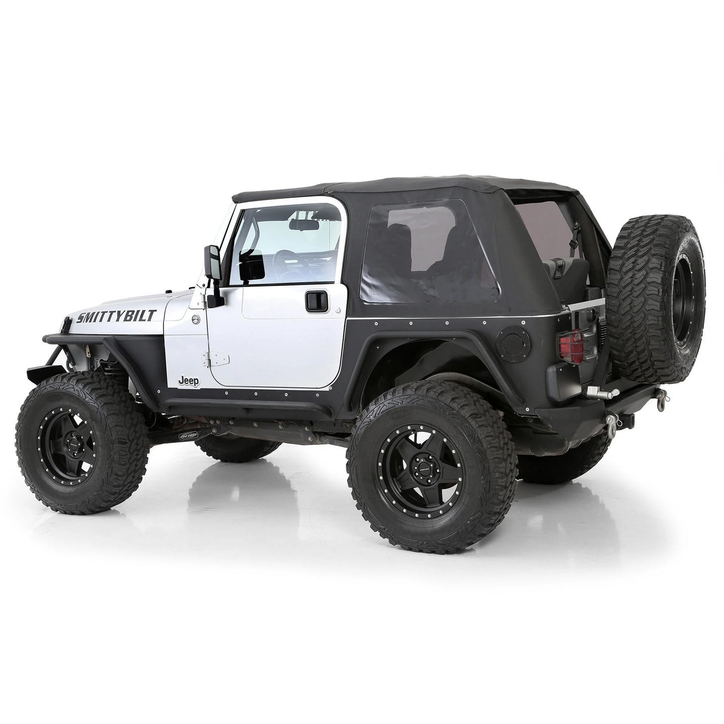 Smittybilt SB9973235 Bowless Combo Soft Top for 97-06 Jeep Wrangler TJ