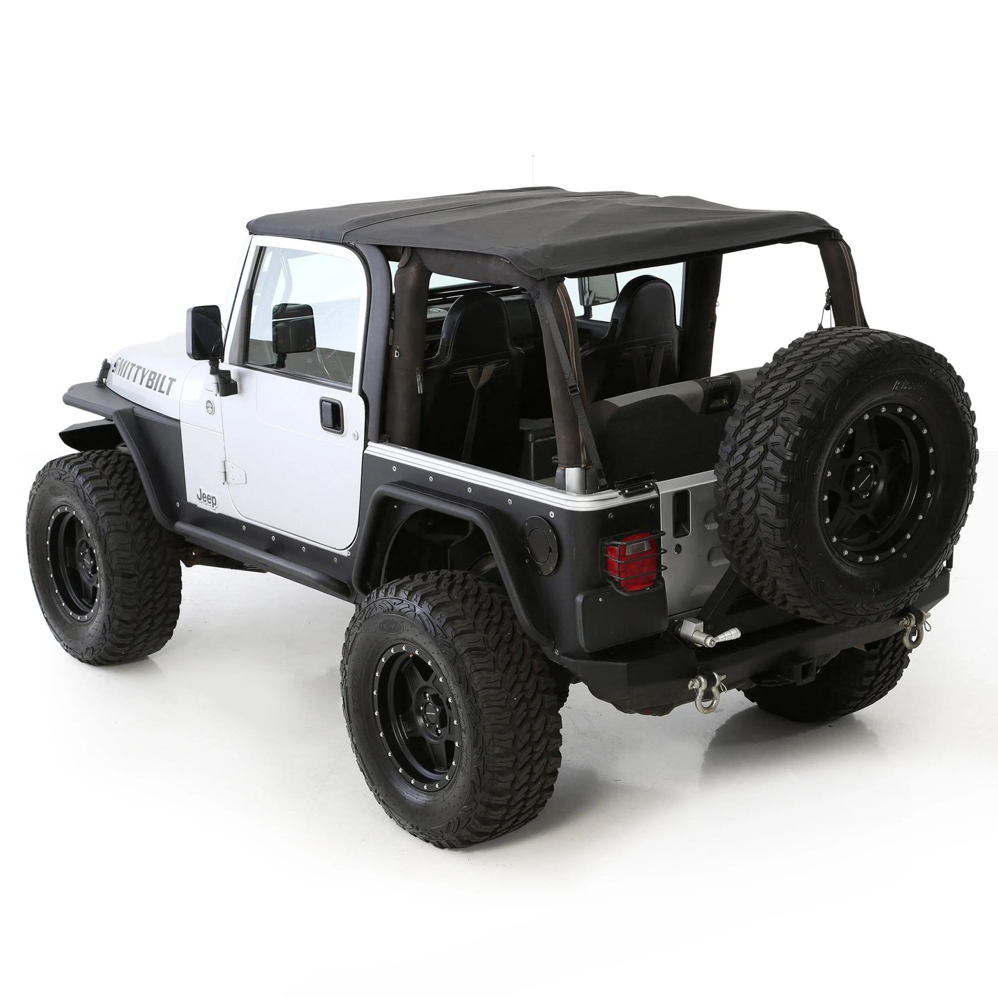 Smittybilt SB9973235 Bowless Combo Soft Top for 97-06 Jeep Wrangler TJ