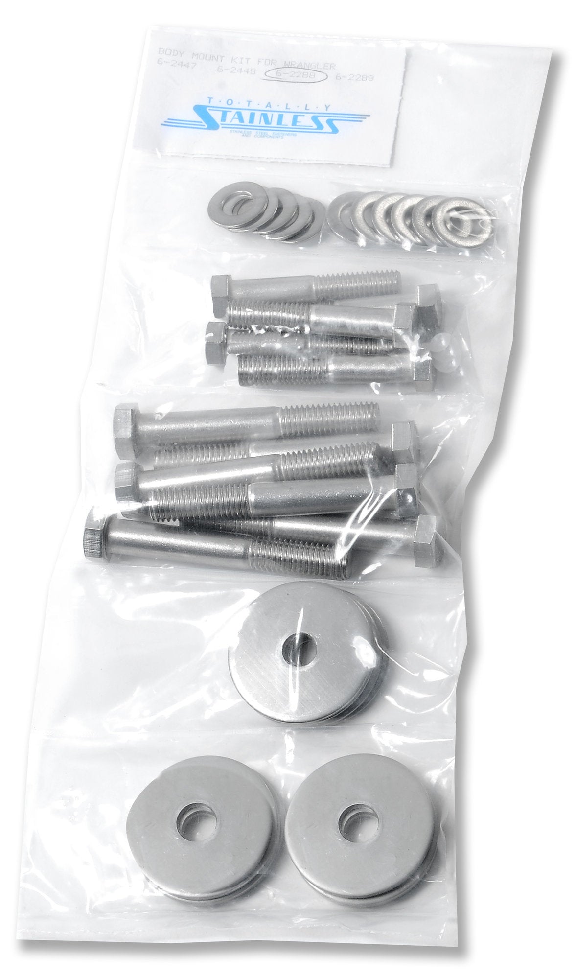 Body to Frame Bolt Kit for 76-86 Jeep CJ-7